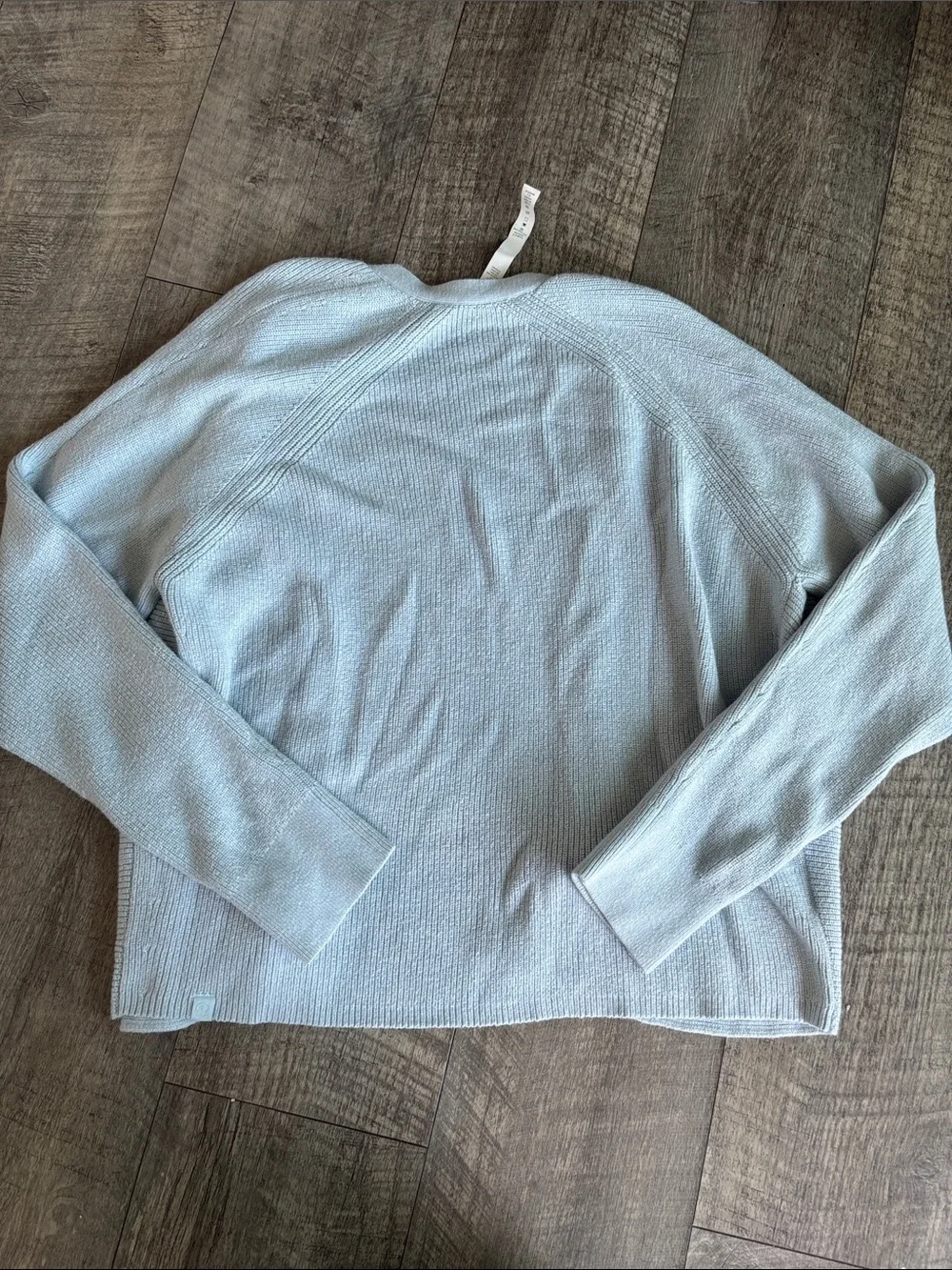 lululemon athletica Pale Blue V-Neck Button Cardigan